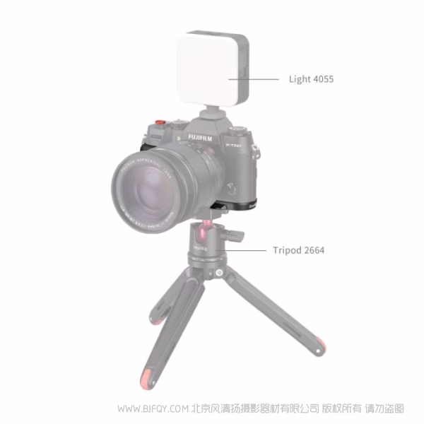 SmallRig X-T50 硅胶L型手握（黑色）4783C