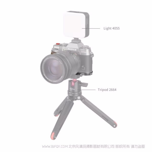 SmallRig X-T50 木头L型手柄（石墨灰）4736B