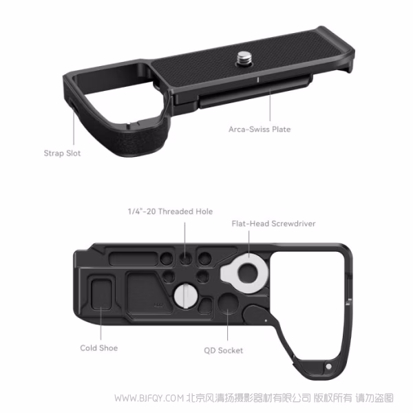斯莫格 SmallRig 索尼 Alpha 7R V / Alpha 7 IV 底部安装板 3666B