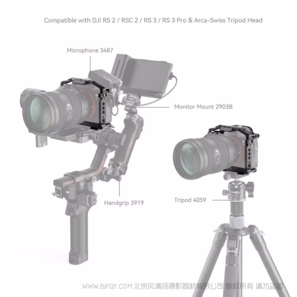 斯莫格 SmallRig 索尼Alpha 7 III / Alpha 7R III / A7M3/R3拓展框 2087D
