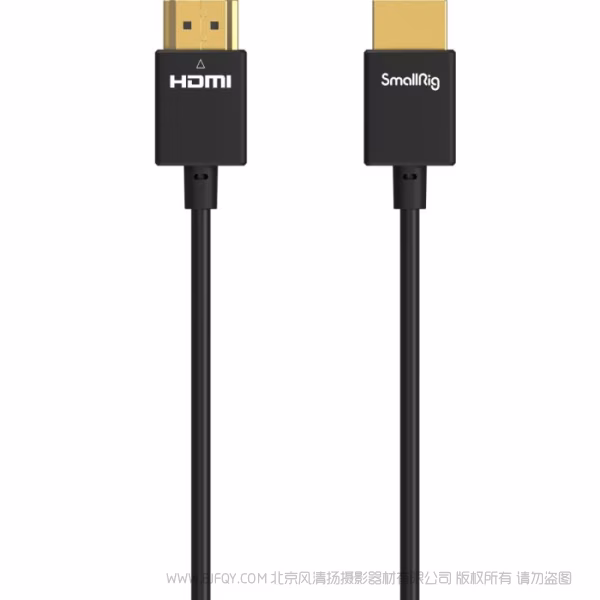 斯莫格 SmallRig 4K超细A转A HDMI数据传输线（35cm）2956B