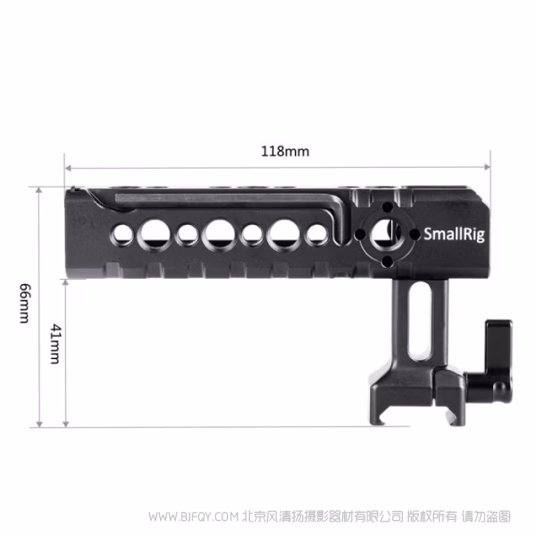 斯莫格 斯莫格smallrig滑槽手柄单反兔笼手柄拍摄相机手柄手持稳定器1955