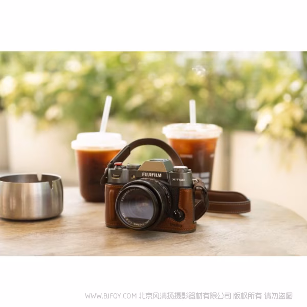 斯莫格 SmallRig X-T50半包皮套套装（棕色）4710